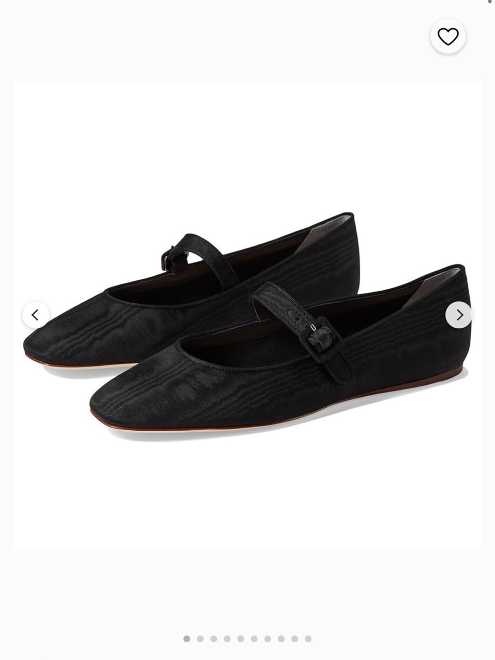 Loeffler Randall Black Mary Jane Flats